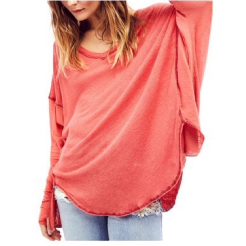 Free People We the Free Linen Tee